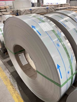 Width 240mm 201 Stainless Steel Coil Strip No.4 Surface High Density