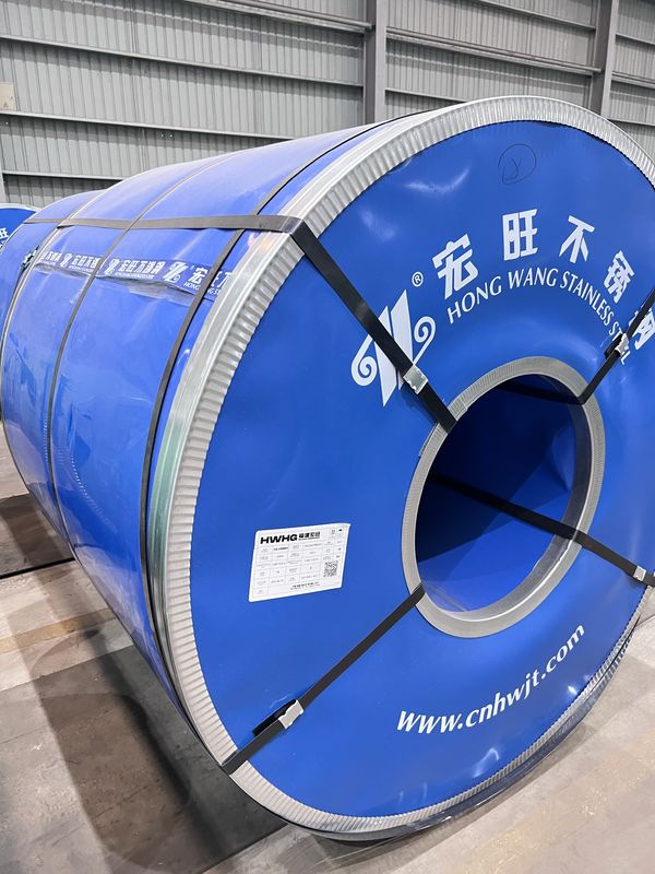 Untrimmed Stainless Steel Coil 2B Surface Standard BV In Construction