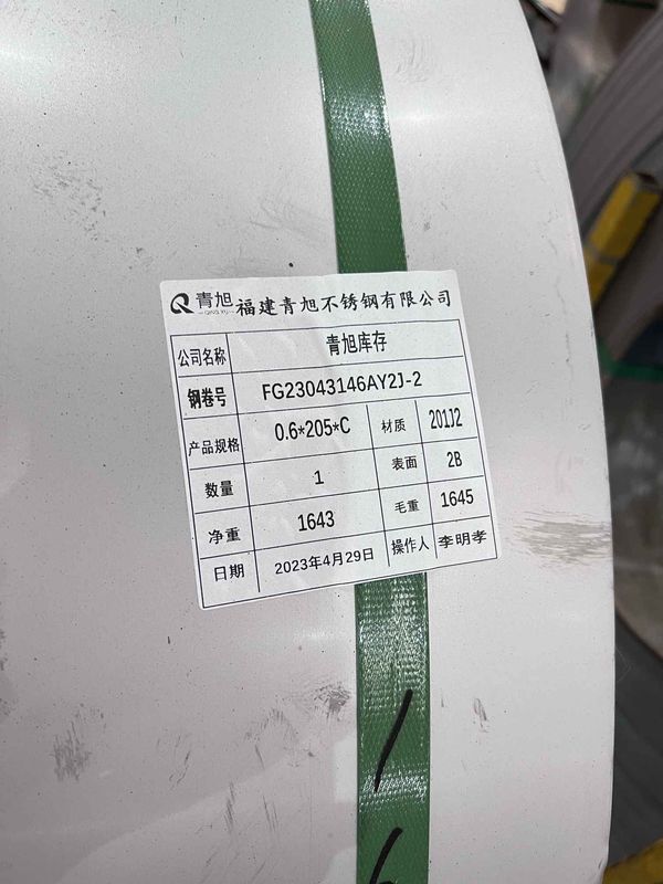 DIN Standard Stainless Steel Coil Stock Cold Drawing Acid Resistance